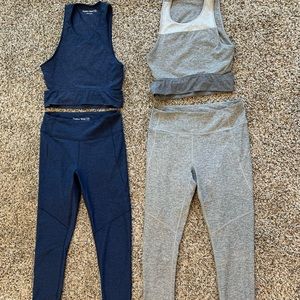 Outdoor voices navy two piece set